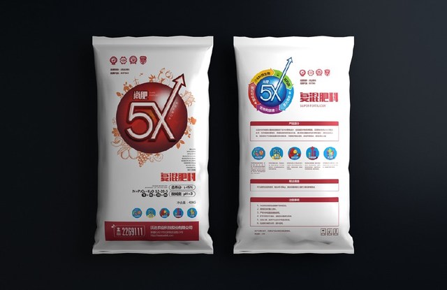 尚肥5X化肥品牌设计 智圆行方包装美学与花肥的自然对话